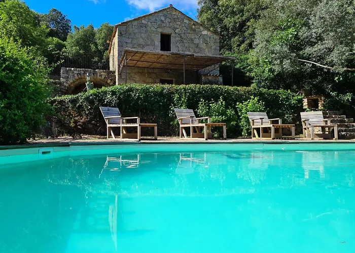 Tatil Evi Bergerie De 1770 Avec Piscine Sartène